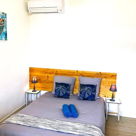Apartment Blue Summer Vibes For 4p, Ac, Balcony, Parking, At 50m, Access -4